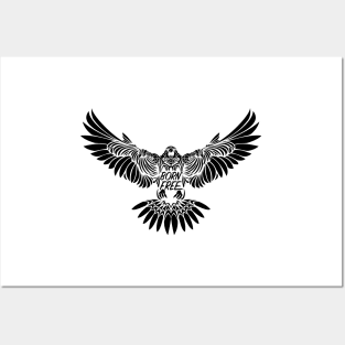 Born Free Eagle Posters and Art